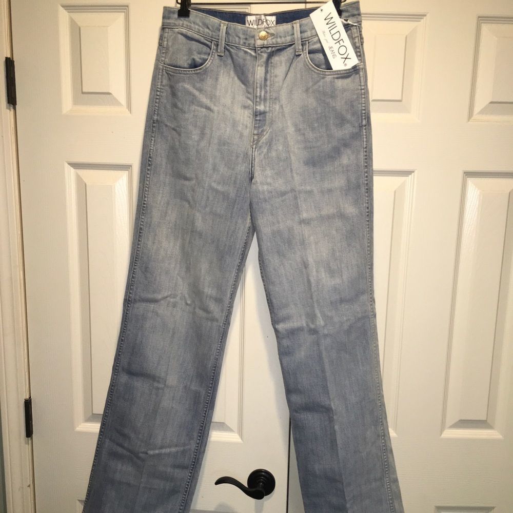 Super high rise straight leg